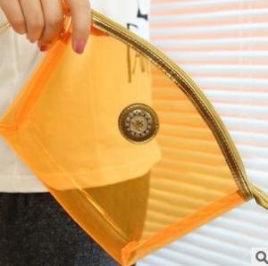China fashion Transparent PVC lady makeup bag,Cosmetic bag wholesale