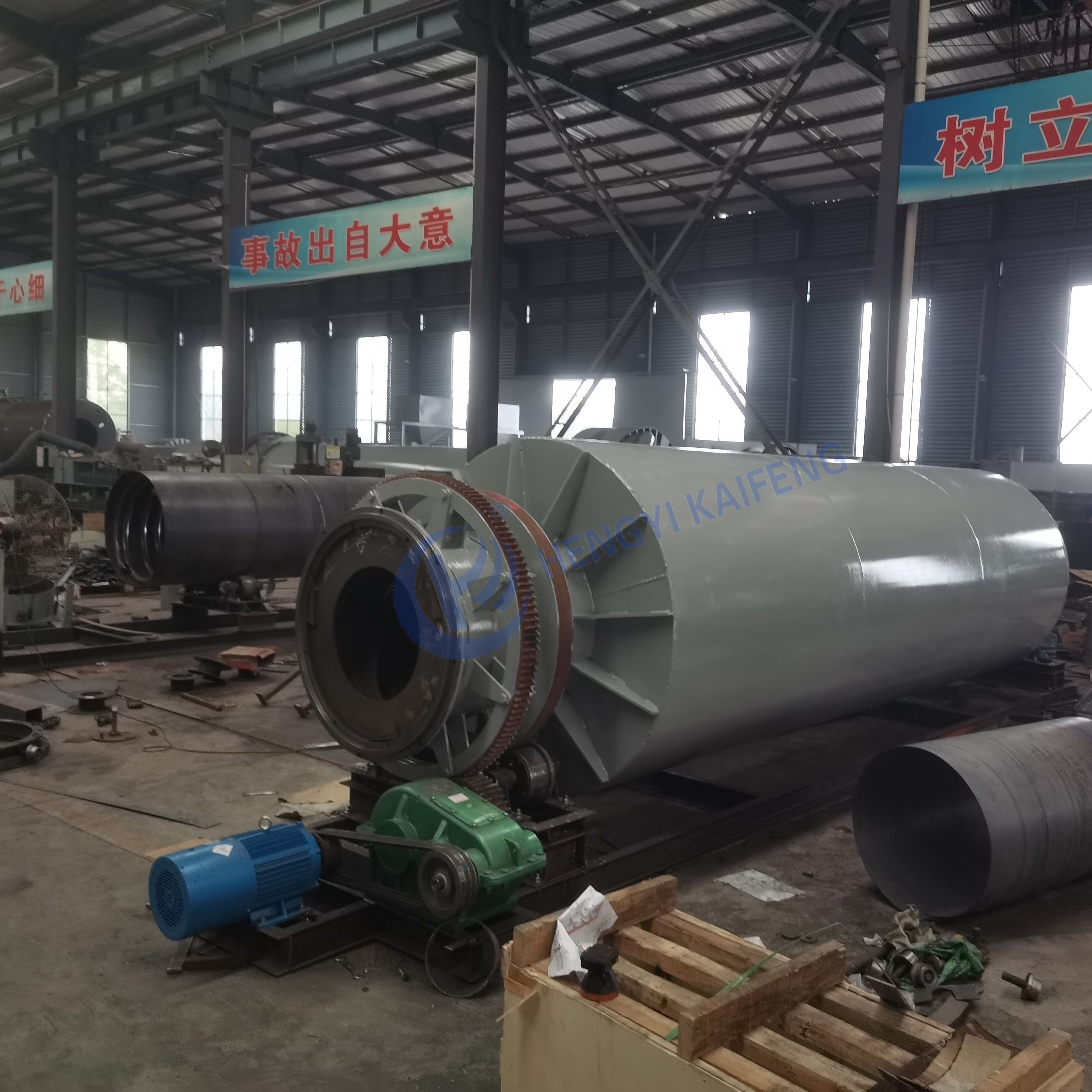 PLC Control Industrial Cooling Equipment Activated Carbon Plant Machinery