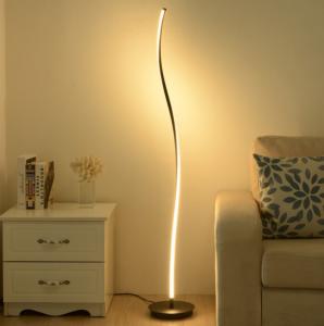China Corner Nordic Modern Led Floor Lamp Elegant Spiral Unique Decorative wholesale