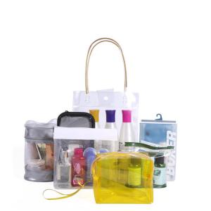 China Transparent 3Mm Cosmetic Storage Bag Pvc Material CA65 Testing wholesale