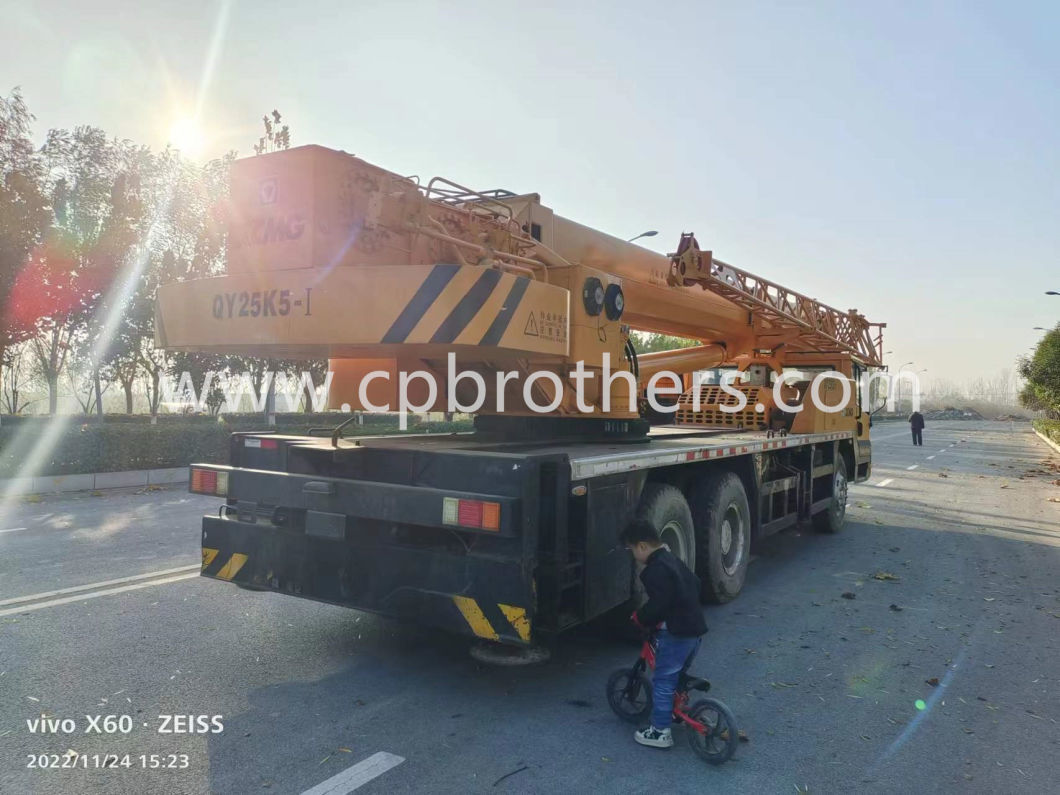 2019 Xg 25ton Used Truck Crane Truck-Mounted Telescopic Crane