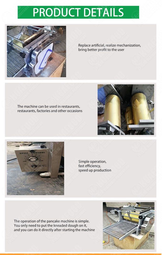 Fully Automatic Portable Chapati Making Machine Tortilla Flour Making Machines