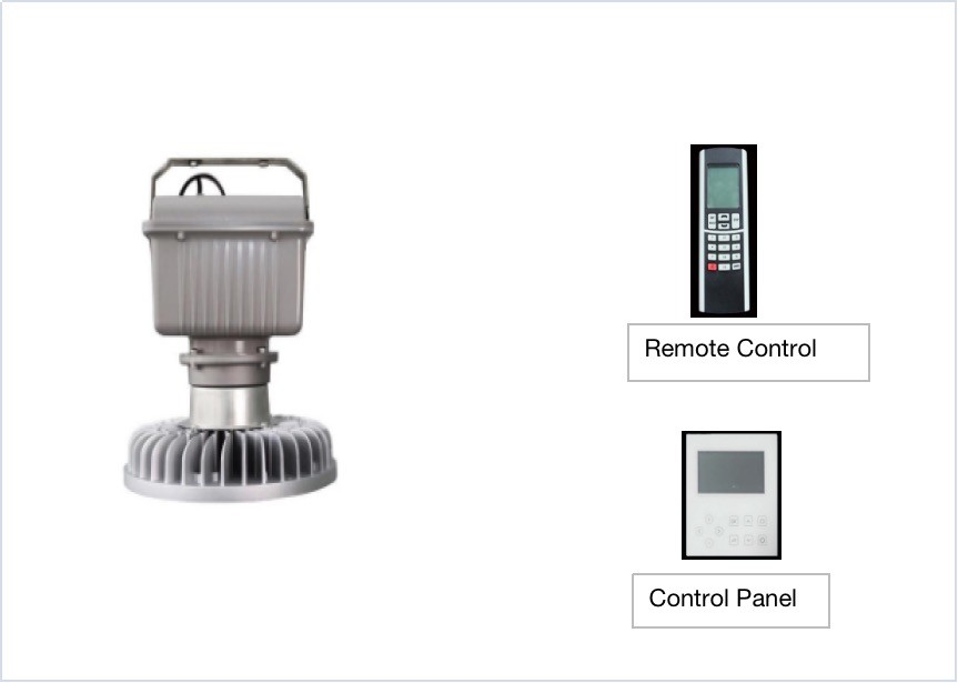 20 Meter Smart Remote Control Light Lifter for Subway Station