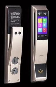 China Brief Handle Face Recognition Smart Lock Real Fingerprint Identification wholesale