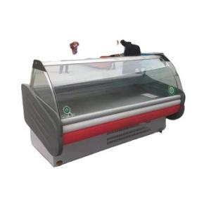 China Supermarket Commercial Meat Cooler Air Forced Cooling 220V wholesale