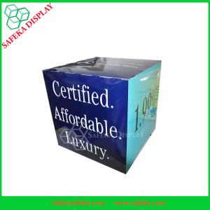 China Recycled New Cardboard POS Paper Advertising Shipping Cube Boxes wholesale