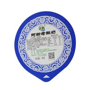 China 75um Thickness Die Cut Aluminum Foil Lid 10 Colours Printing wholesale
