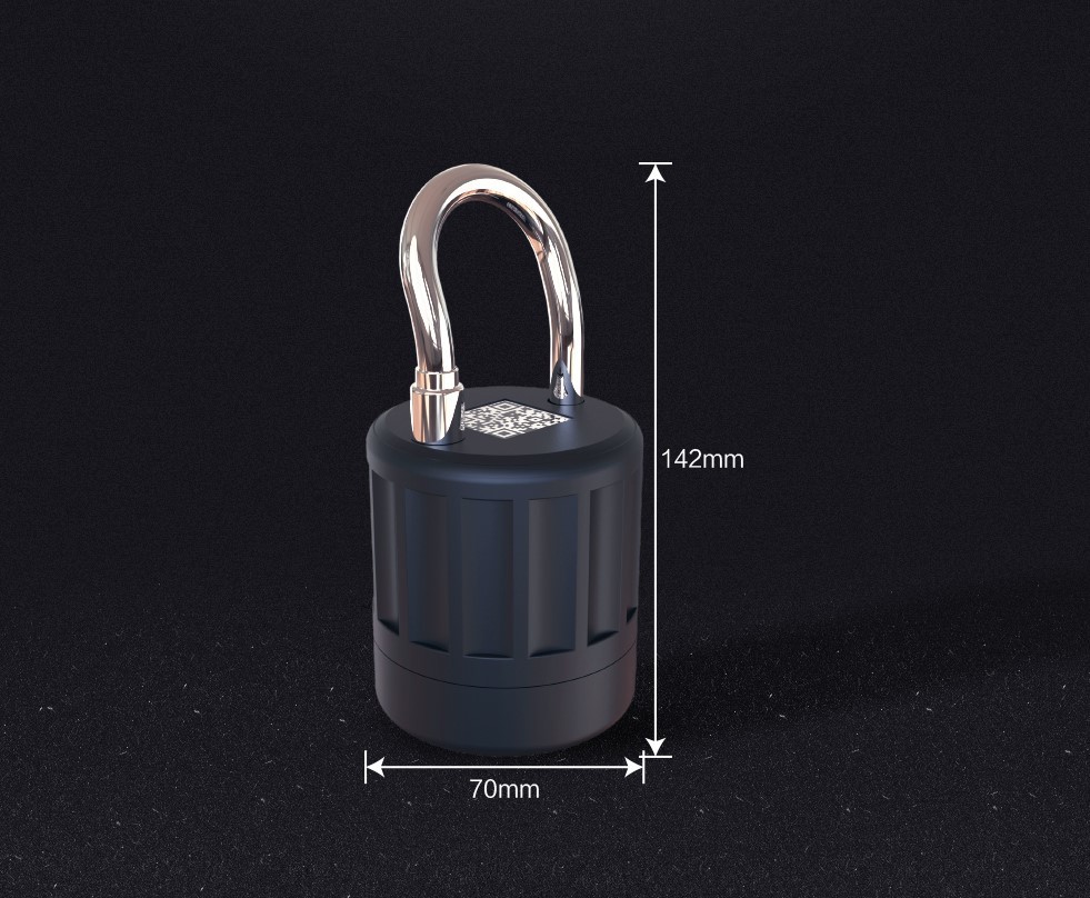 Moisture Proof Rectangular Outdoor Combination Padlock Weatherproof IP65