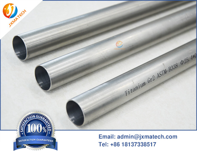 ASTM B338 High Purity Grade 2 Titanium Tubes