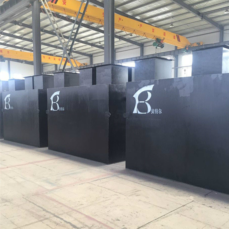 Submerged MBR Underground Wastewater Treatment Plant Design Sewage Treatment Equipment