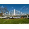 Buy cheap Clear PVC Fabric Top Aluminum Alloy Outdoor Luxury Wedding Tents from wholesalers