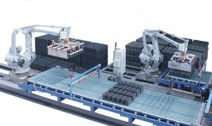 China 500KG Robot Brick Stacking Machine Automatic Clay Brick Manufacturing Plant wholesale