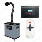 Single duct digital display soldering fume extractor with brushless motor Power
