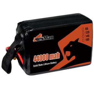 China Long-lasting FPV Drone Battery XT60 6S 44000MAh 22.2V Lipo battery for Agricultural drones wholesale