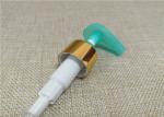 Aluminum Neck Pump Bottle Dispenser , Customized Color Soap Pump Top