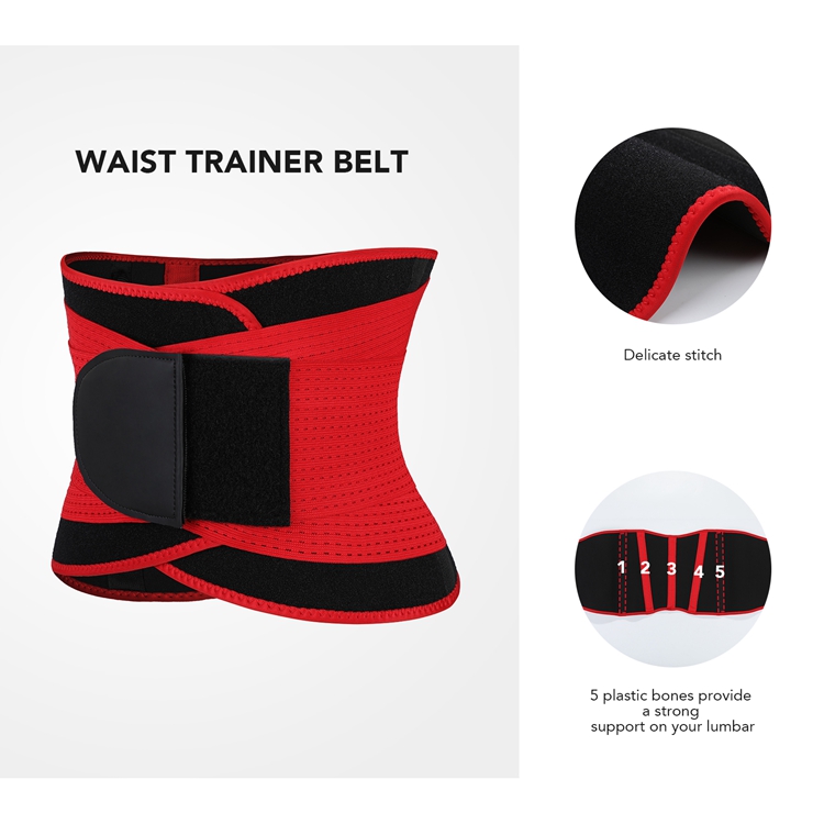 Knitted Body Shaper HEXIN Dropshipping Waist Trimmer for Tummy Control and Fat Burning