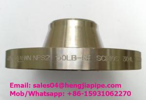 China NPS2'' WELD NECK FLANGES ss304L FLANGES SCH10 wholesale