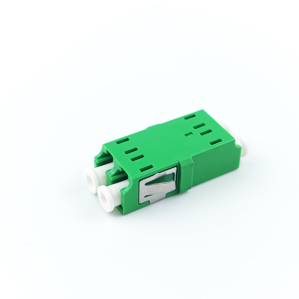 Standard/Earless Simplex LC APC Fiber Adapter Plate for Optical Fiber Connection
