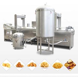 China Peanut Snacks Potato Chips Continuous Automatic Frying Machine wholesale