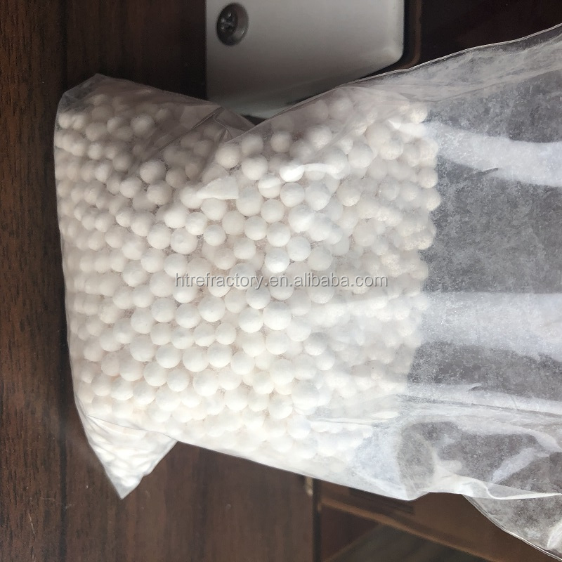 30mm 40mm 50mm 60mm Al2O3 Alumina Ball Ceramic Grinding Balls for Ball Mill Tunnel Kiln
