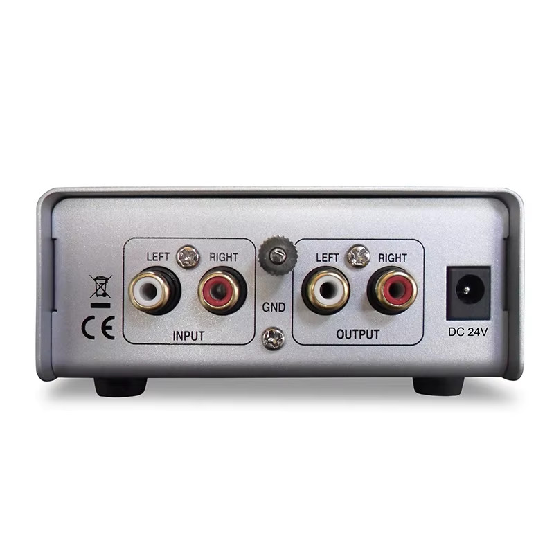 Phono Box DC - MM/MC Phono Preamp With Line Output Phono Turntable Preamp Mini Electronic Audio Stereo Phonograph Preamplifier
