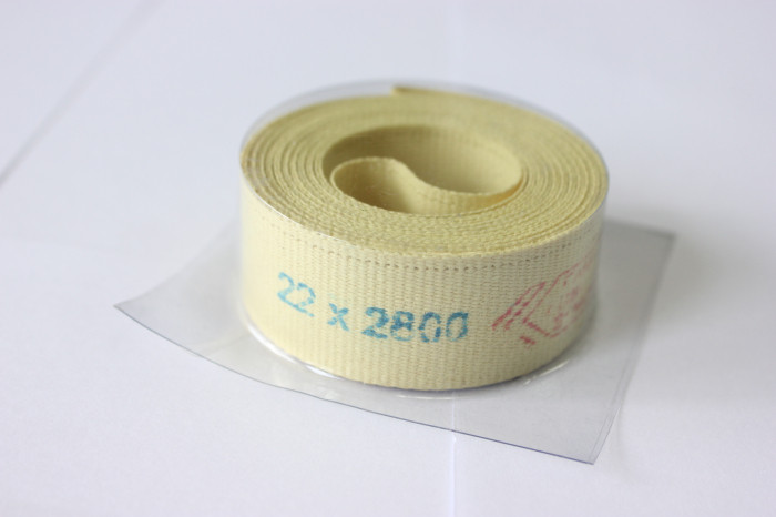 Light Yellow Cigarette Machine Parts , Kevlar Fiber Garniture Tape