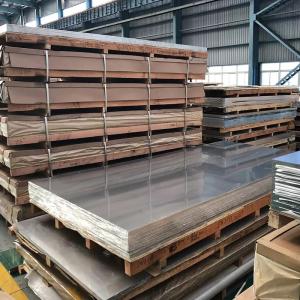 China AISI 5052 5054 5086 5754 Aluminium Flat Sheet Plate Polished Surface 0.3MM Thickness wholesale