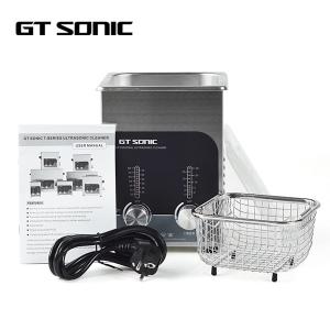 China Stainless Steel SUS304 Ultrasonic Jewelry Cleaner 100W Heating Power wholesale