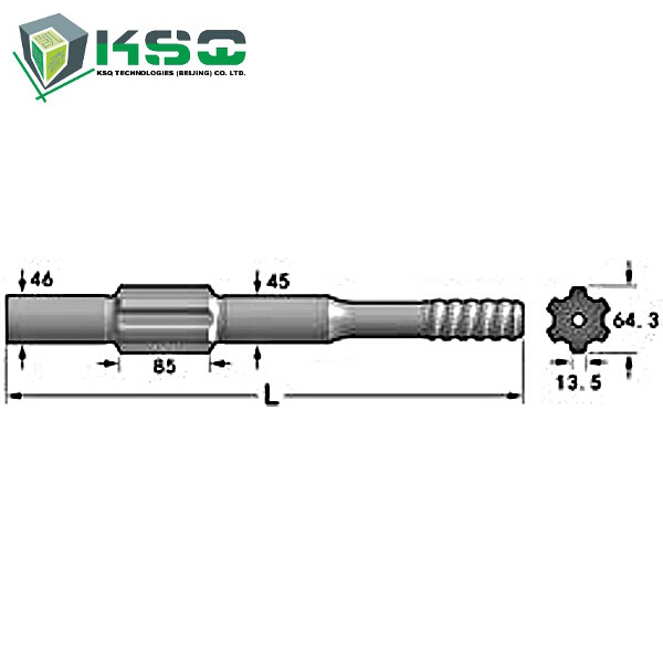 Ingersoll-Rand Drill Shank Adapter YH 65, YH 80,YH 65 RP, YH 70 RP, YH 75 RP, YH