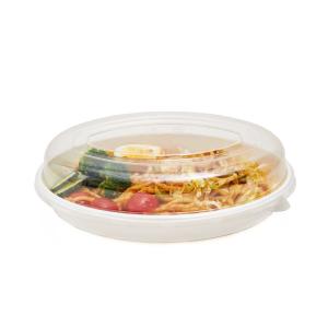 China Sturdy Sustainable Bagasse 18OZ Takeaway Oval Sugarcane Disposable Bowls wholesale