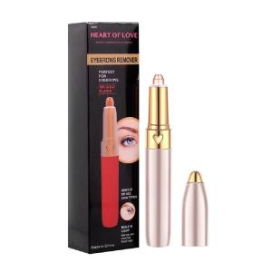 China Gold White Micro Vibration 60 Min Electric Eyebrow Trimmer wholesale