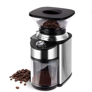 China Stainless Steel Electric Conical Burr Coffee Grinder Espresso Coffee Press 19 Setting wholesale