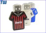 Fashion Sport T-shirt Plastic Transparent Cap 16GB Thumbdrive