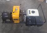 Petrol Engine Powered 5 ton winch machine / gasoline powered winch