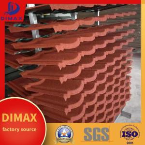 China Waterproof Stone Coated Metal Roofing Tiles Hail Resistance Roof Tile Metal Sheets wholesale
