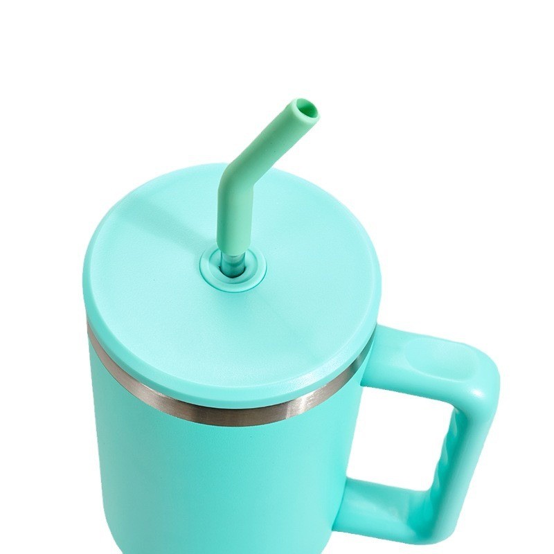 Quencher 40oz With Handle Stanless Steel Vacuum Seal Tumbler
