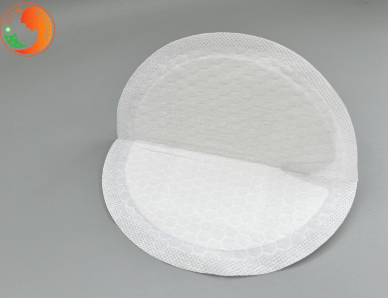 Round Shape Disposable Breast Pads Nipple Milk Cover Customize Brand Breathable Silky Soft