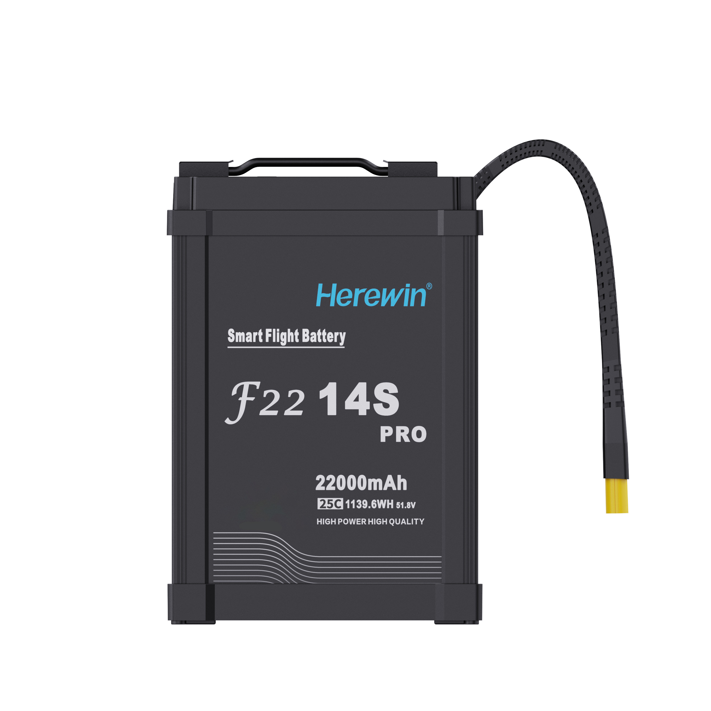 High Performance 22000mAh 25C 51.8V Smart 14s Lipo Battery With AS150U Plug For Agriculture Drone