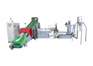 China PE Film LDPE Plastic Granulating Line Bag Recycling Machine 400kg H wholesale