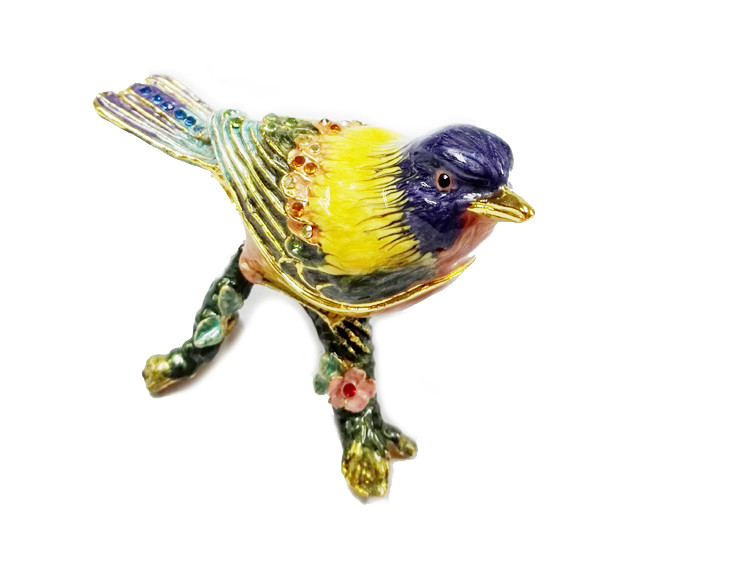 jewelry boxes for women small metal trinket box bird trinket jewelry box