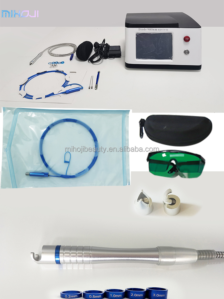 Liposuction Spider Vein Removal Machine 1470nm Diode Laser With Air Cooling