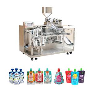 China Liquid Shampoo Premade Pouch Packing Machine Tomato Ketchup Filling Sealing Sealing wholesale