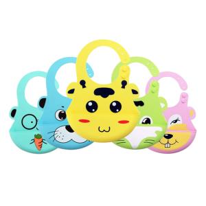 China Adjustable Soft Silicone Waterproof Infant Bibs Baby Bibs For Newborns Washable wholesale