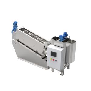 China 0.2KW 12kg/H Screw Press Dewatering Machine Sewage Sludge Treatment wholesale