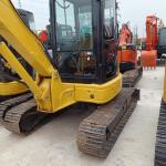 5.5 Tons Used Hydraulic Excavator PC55 PC55MR Komatsu Mini Crawler Digger