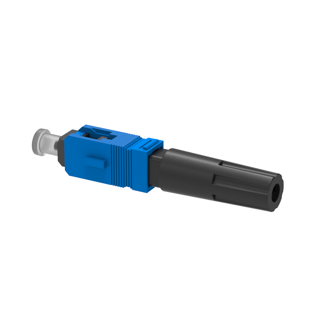 Field Assembly Simplex SC UPC Fiber Optic Fast Connector for Easy Network Installation