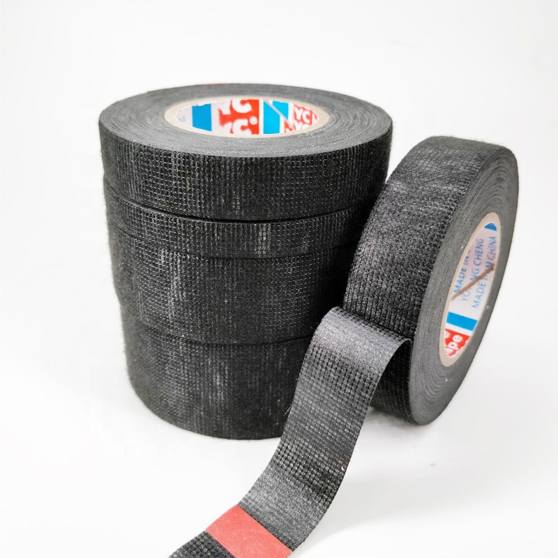 19mm Flannelette Cloth Wire Harness Packing Adhesive Tape Noise Vibration Reduction