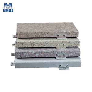 Stadiums Aluminium Curtain Wall Waterproof Natural Stone Wall Panels