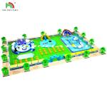Outdoor Children Water Park Pool Inflatable Water Park Commercial Amusement Park
