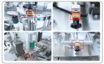 Square Flat Bottles TN-200LDS Single Side Self Adhesive Labeling Machine